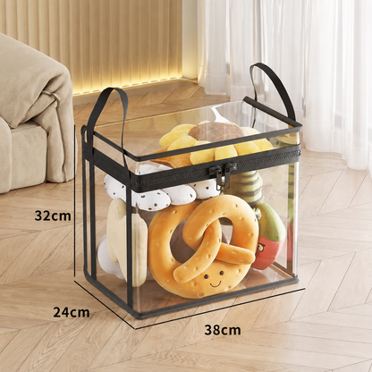 🧺Large Clear Storage Box✨ Keep Your Home Organized