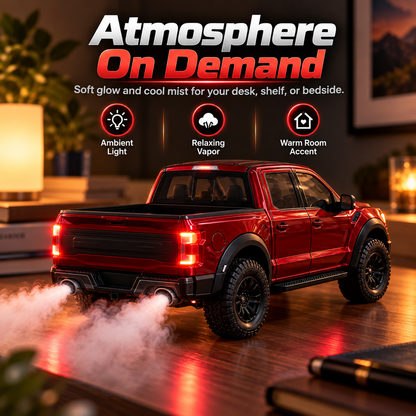 🚘 Pickup Truck Mist Diffuser – Dual Exhaust & Remote Control