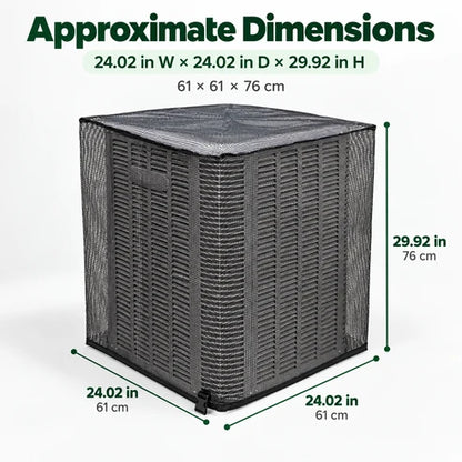 Outdoor AC Mesh Cover – Leaf & Debris Guard