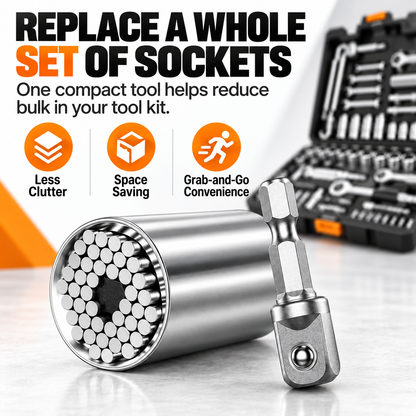 7–19mm Universal Self-Adjusting Socket image 5