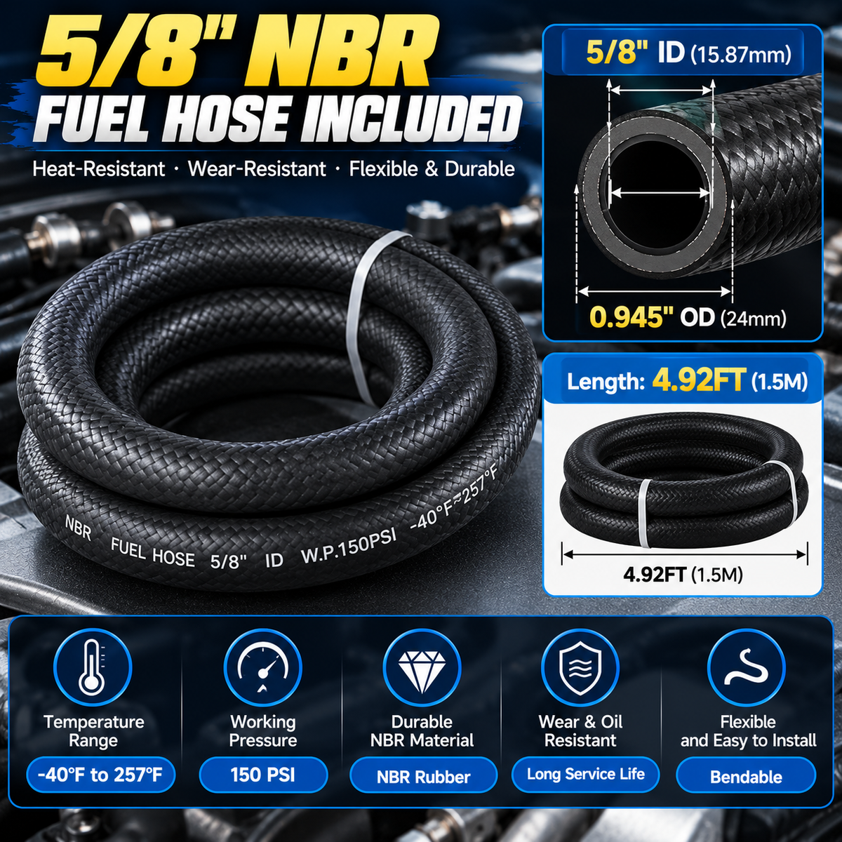 🔥 Limited-Time Sale – 300ML Baffled Oil Catch Can Kit – Help Protect Your Engine Intake from Oil Vapor