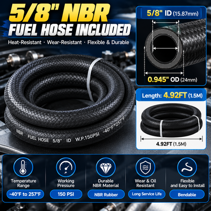 🔥 Limited-Time Sale – 300ML Baffled Oil Catch Can Kit – Help Protect Your Engine Intake from Oil Vapor