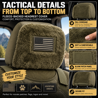 🚙Rugged MOLLE Truck Seat Cover – Tactical Storage, Seat Protection & All‑Day Comfort