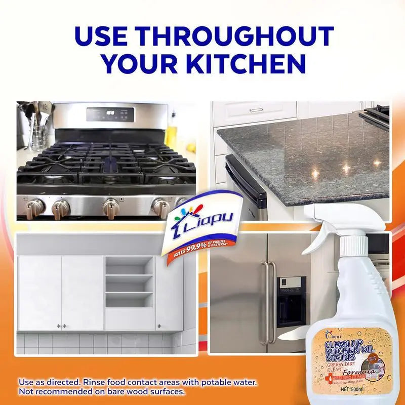 🔥 50% Off! 🫧 Powerful Kitchen Degreaser Spray