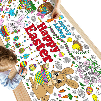 🐰 🥚 Make This Easter Unforgettable With a Giant Coloring Adventure! 🥚 🐰