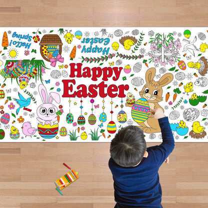 🐰 🥚 Make This Easter Unforgettable With a Giant Coloring Adventure! 🥚 🐰