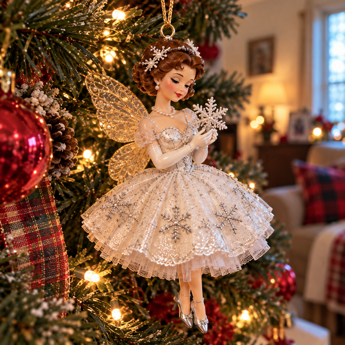 🔥LAST DAY 49% OFF🎄Vintage Fairy Christmas Ornaments