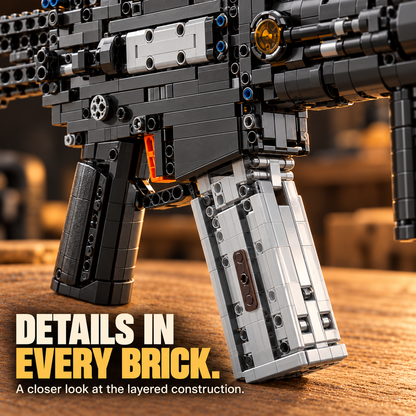 🧱 Brick-Built Display Model Kit 🔧 Hands-On Building & Collectible Design