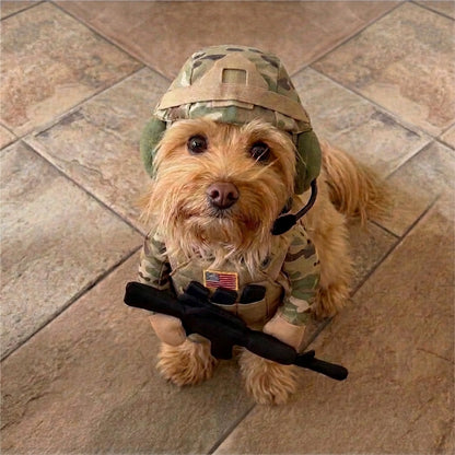 🔥 Limited-Time 50% OFF✨Pet Tactical Soldier Uniform