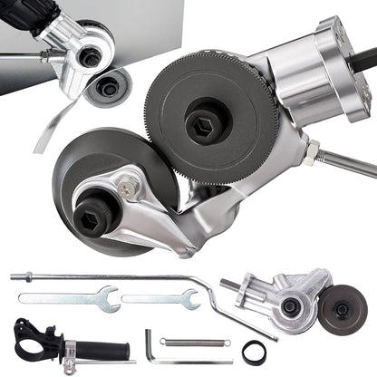 🔧 Upgraded Electric Drill Plate Cutter Attachment – Turns Any Drill Into a Powerful Metal Nibbler for Steel, Aluminum, Copper & Iron 🛠️