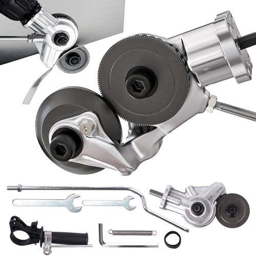 🔧 Upgraded Electric Drill Plate Cutter Attachment – Turns Any Drill Into a Powerful Metal Nibbler for Steel, Aluminum, Copper & Iron 🛠️