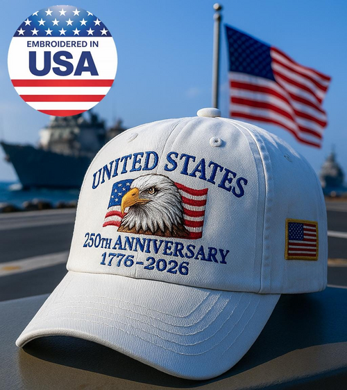 🔥 UNITED STATES 250TH ANNIVERSARY HAT — WEAR THE MOMENT HISTORY IS MADE (1776–2026)