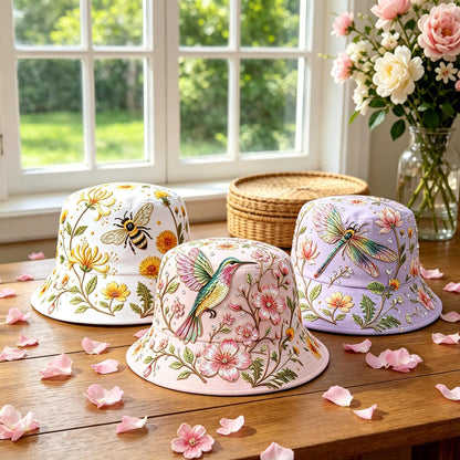 🌸 Everyone Asks Where I Got This Beautiful Garden Hat! 🐝