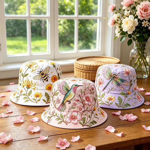 🌸 Everyone Asks Where I Got This Beautiful Garden Hat! 🐝