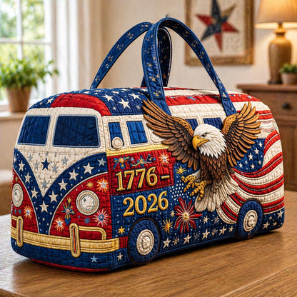 USA 250th Anniversary Eagle Duffel Bag – 1776-2026 Limited Edition Patriotic Travel Bag