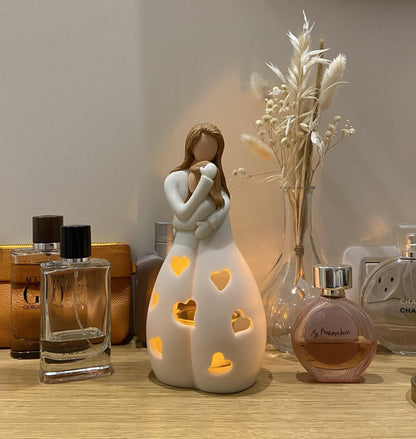 💐 Mother’s Day LED Embrace Candle Lamp