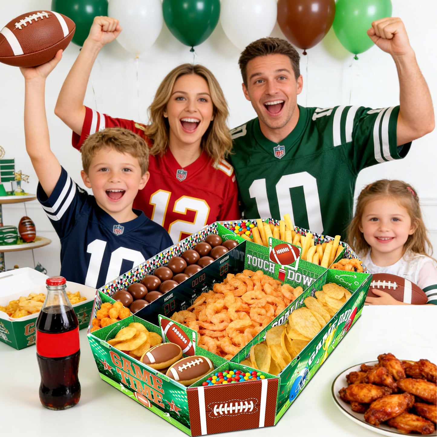 🏈 Turn Any Table Into a Football Snack Stadium
