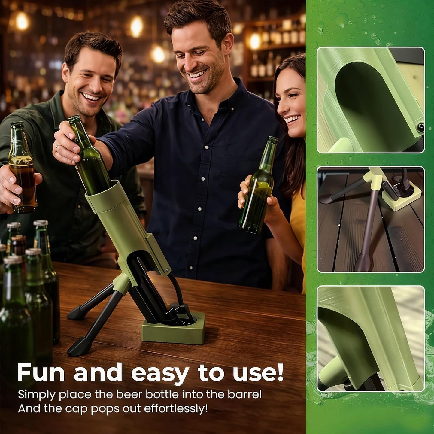 Father's Day gift 一 Turn Every Beer Into a Blast 💥The Bottle Opener That Steals the Show