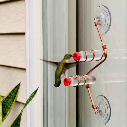🌿 Window-Mounted Hummingbird Feeder | Geo 2.0 – Bring Birds Inches From Your Window