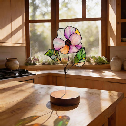 🌸 Birth Month Flower Suncatcher – A Gift That Speaks From The Heart