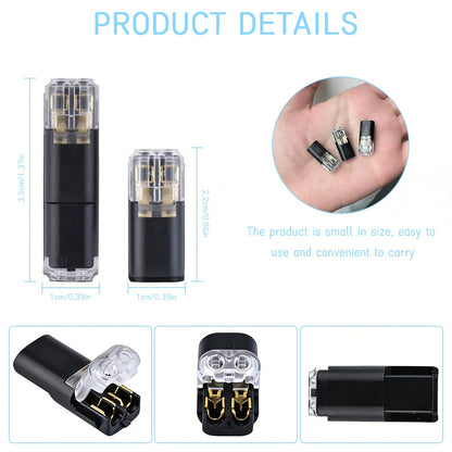 🔥 Double‑Wire Plug‑In Connector with Locking Buckle — Instant, Safe, No-Fuss Connections!