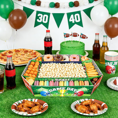 🏈 Turn Any Table Into a Football Snack Stadium