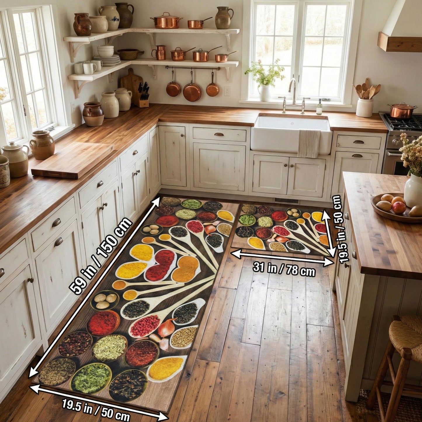 Turn Your Messy Kitchen Into a Vibrant, Slip-Free Space in Seconds 🍳✨