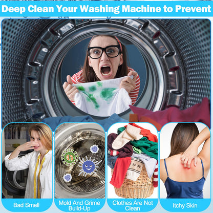 🧼 Deep Clean Your Washing Machine — In Just One Tablet