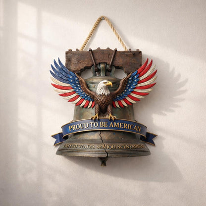 250 Years. One Nation. One Door That Says It Loud — “PROUD TO BE AMERICAN.”
