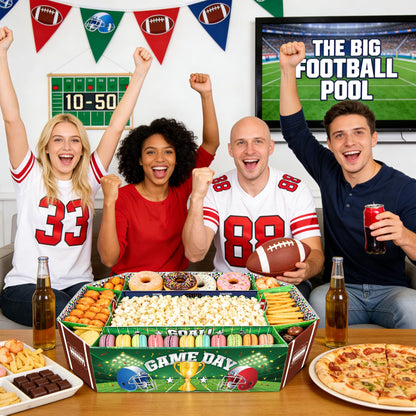 🏈 Turn Any Table Into a Football Snack Stadium