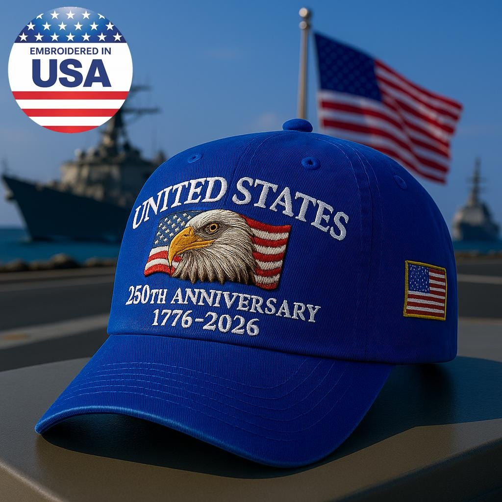 🔥 UNITED STATES 250TH ANNIVERSARY HAT — WEAR THE MOMENT HISTORY IS MADE (1776–2026)