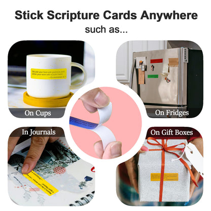 📖 Read Me When… — Color-Coded Bible Verse Jar for Every Emotion