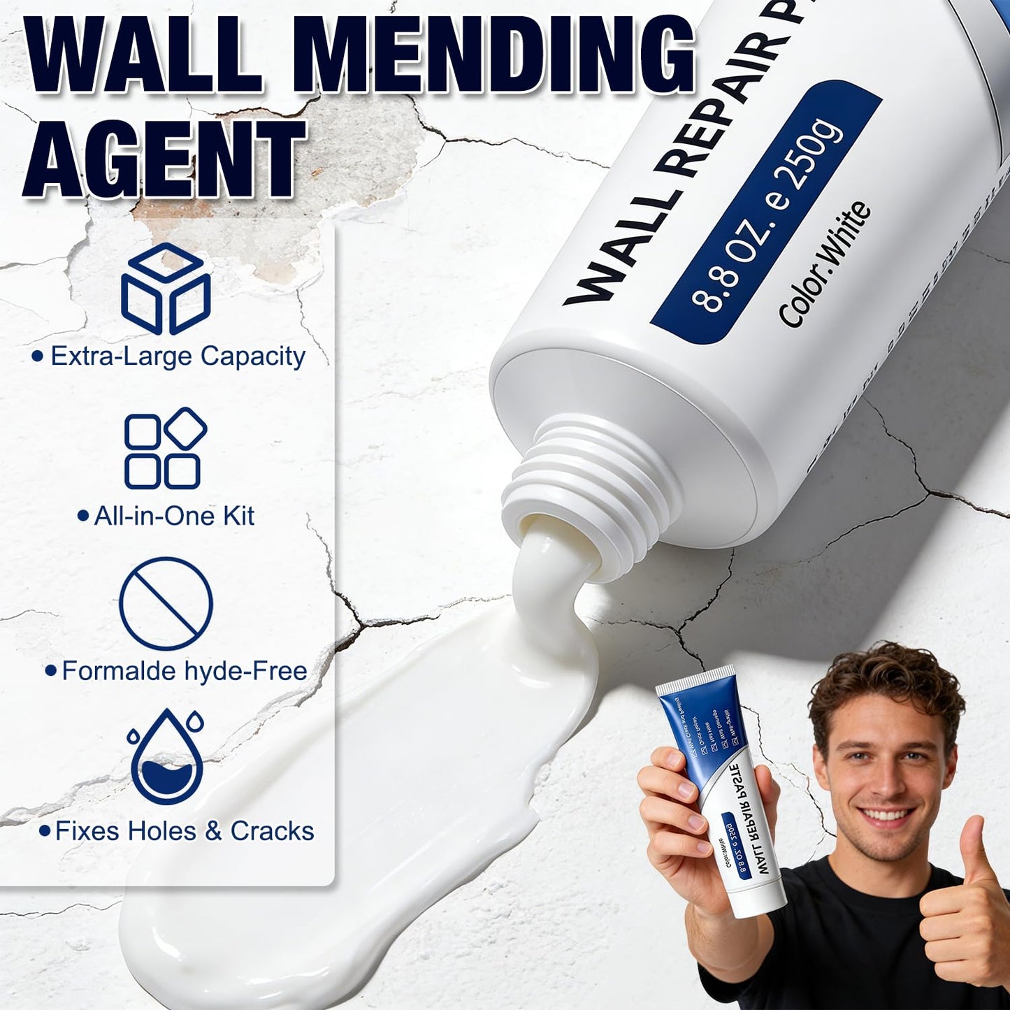 Erase Wall Damage in Seconds — No Tools, No Mess, No Expensive Repairs Ever Again 🏠⚡