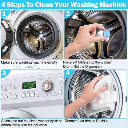 🧼 Deep Clean Your Washing Machine — In Just One Tablet