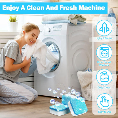 🧼 Deep Clean Your Washing Machine — In Just One Tablet