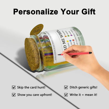 📖 Read Me When… — Color-Coded Bible Verse Jar for Every Emotion