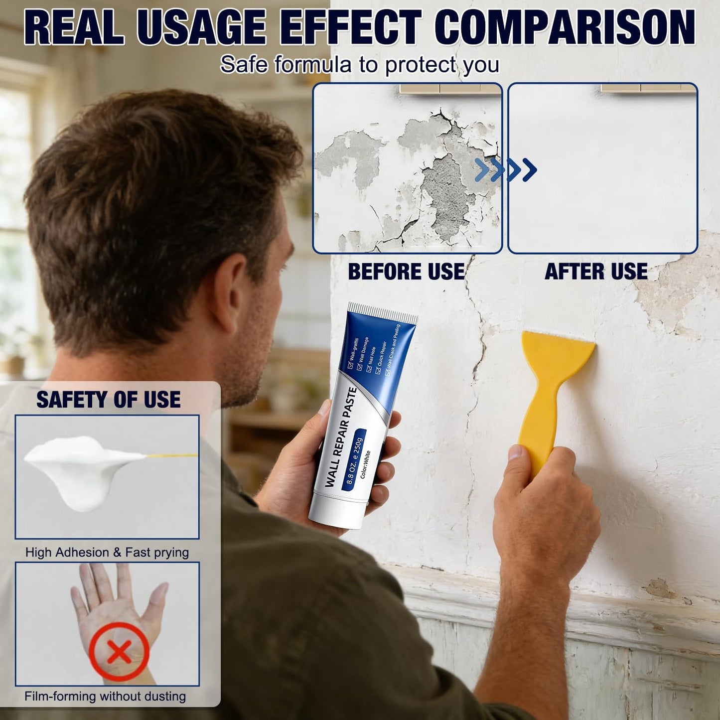 Erase Wall Damage in Seconds — No Tools, No Mess, No Expensive Repairs Ever Again 🏠⚡