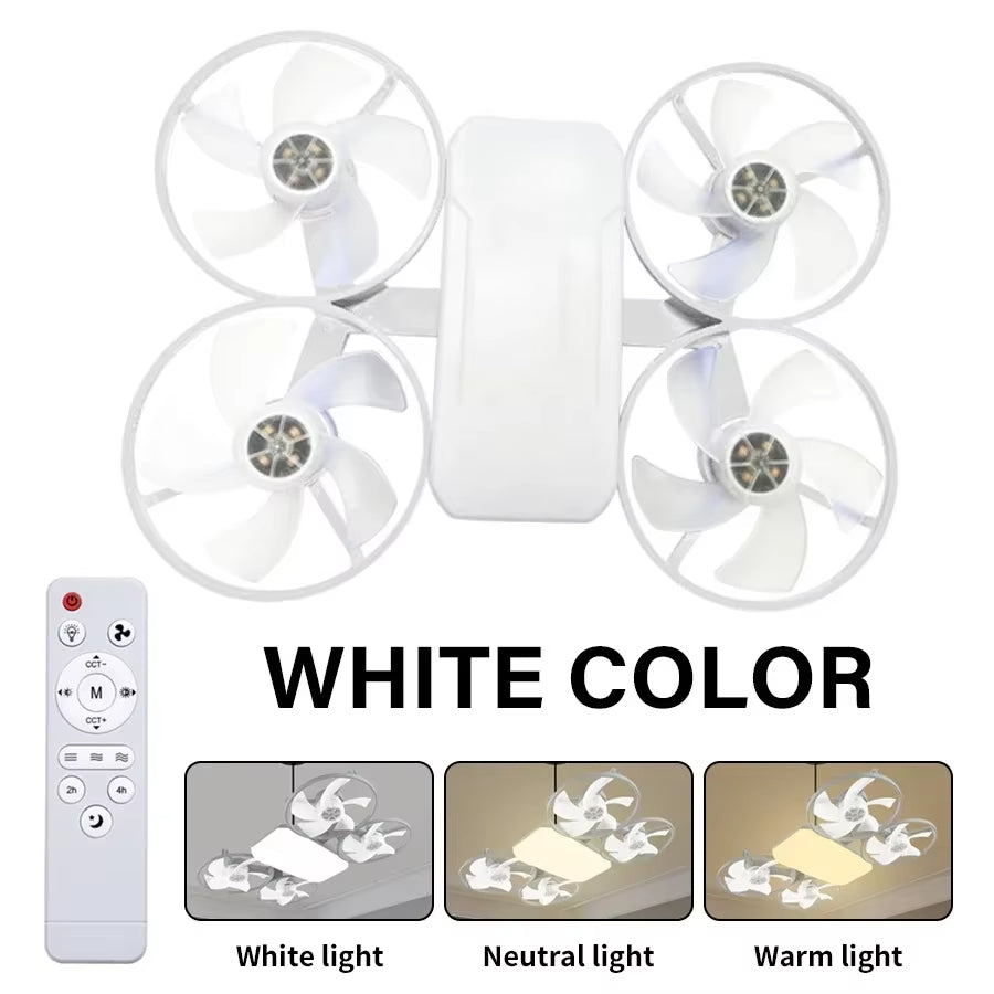 🚀 Cool Your Space. Light It Up. Upgrade Your Ceiling.