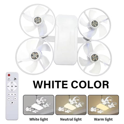 🚀 Cool Your Space. Light It Up. Upgrade Your Ceiling.