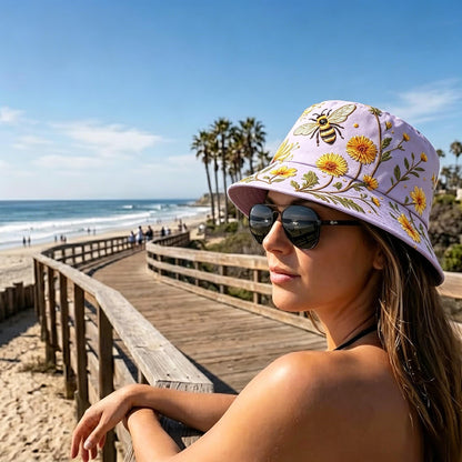 🌸 Everyone Asks Where I Got This Beautiful Garden Hat! 🐝