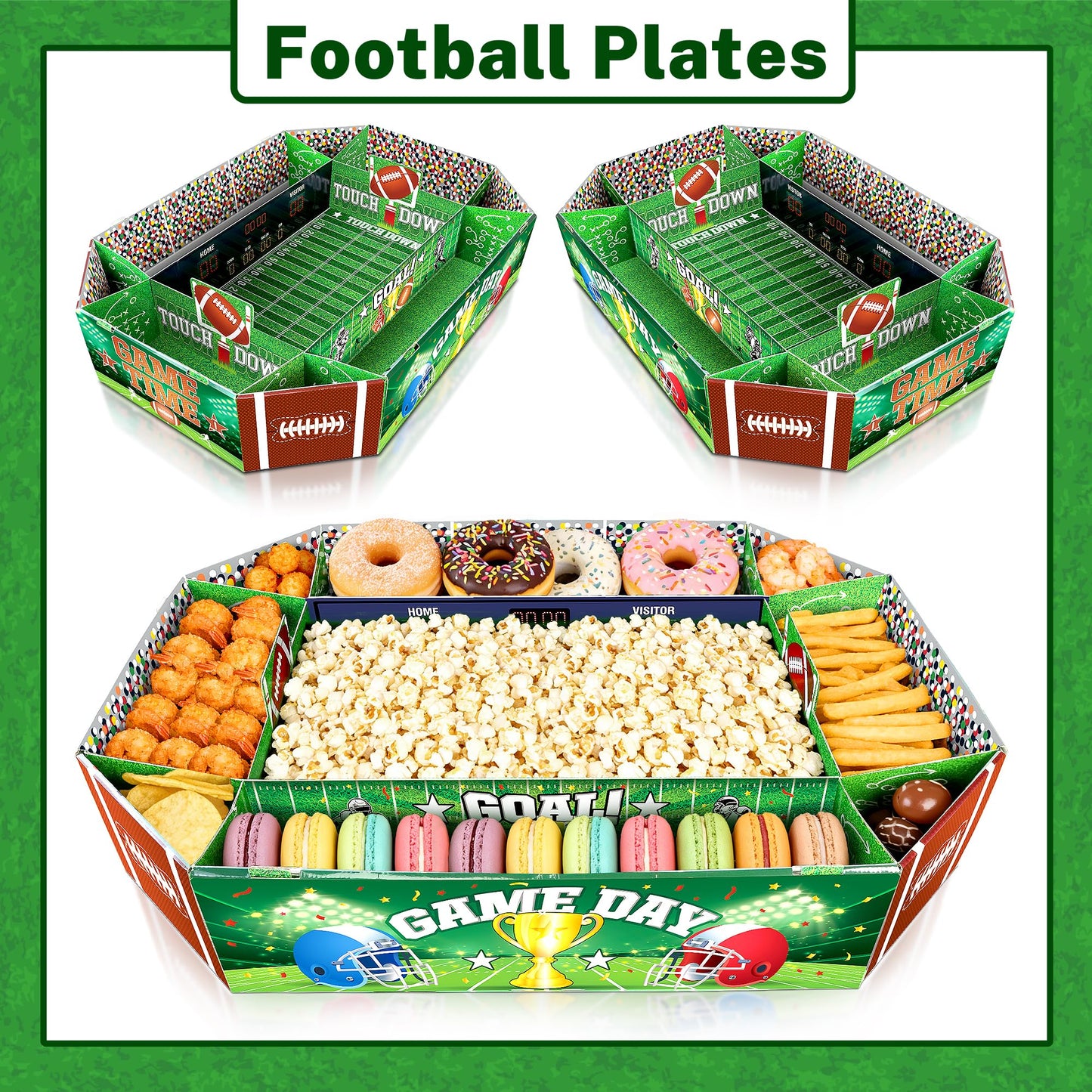 🏈 Turn Any Table Into a Football Snack Stadium