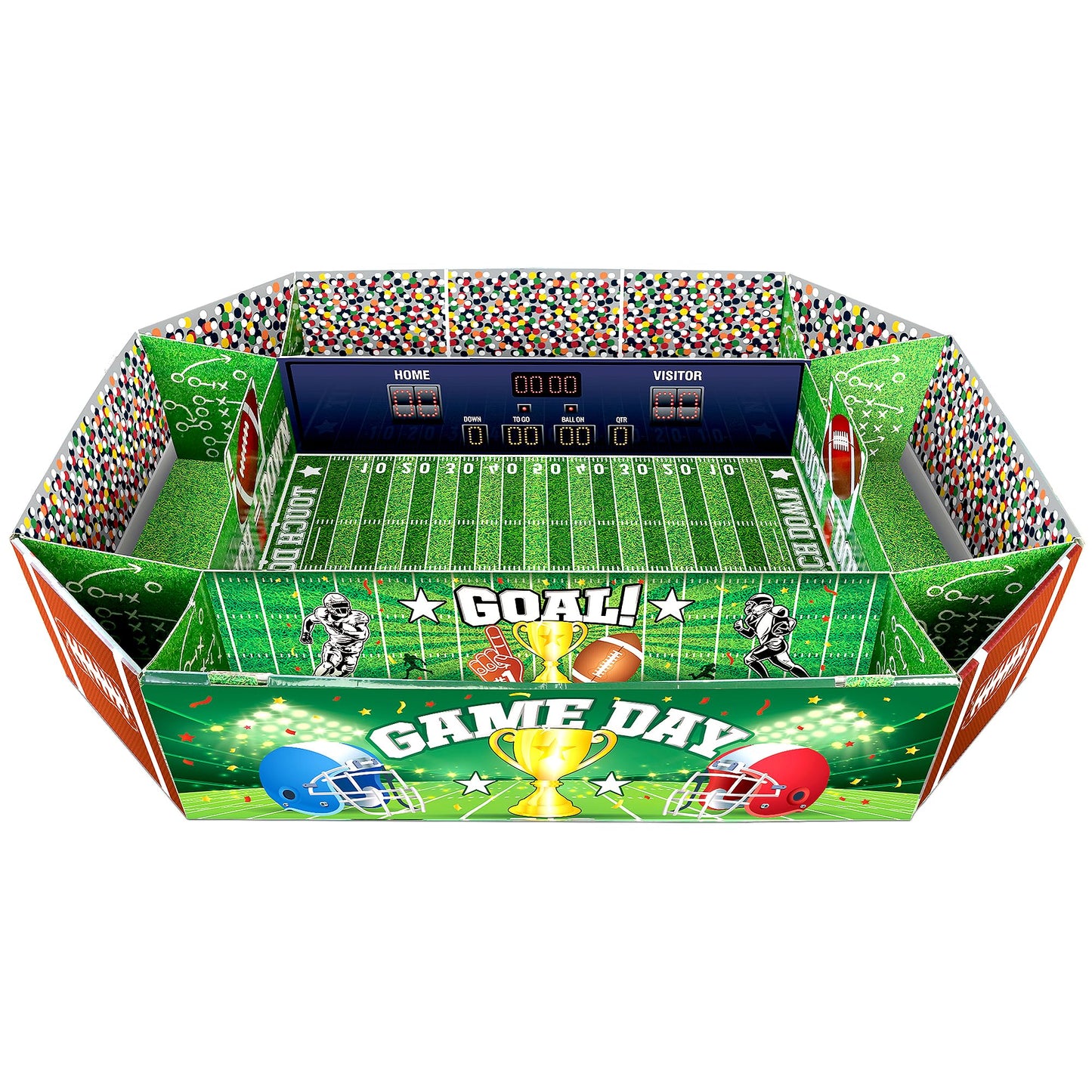 🏈 Turn Any Table Into a Football Snack Stadium