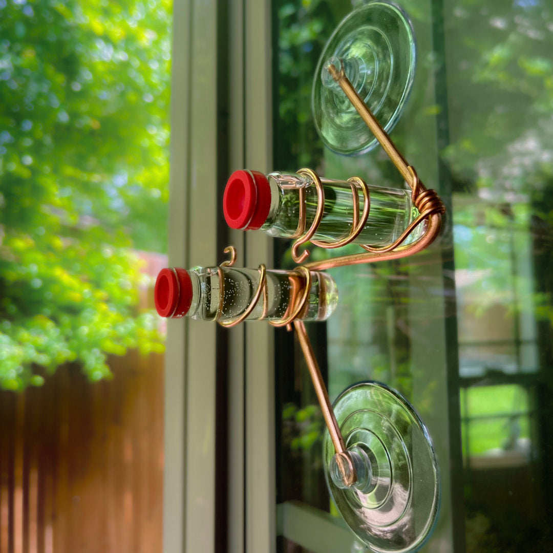🌿 Window-Mounted Hummingbird Feeder | Geo 2.0 – Bring Birds Inches From Your Window