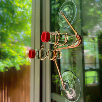 🌿 Window-Mounted Hummingbird Feeder | Geo 2.0 – Bring Birds Inches From Your Window