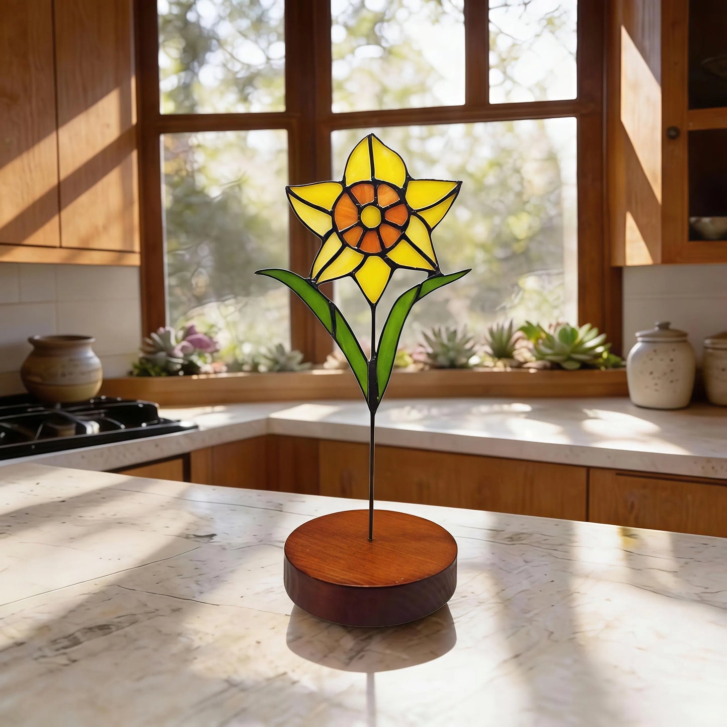 🌸 Birth Month Flower Suncatcher – A Gift That Speaks From The Heart