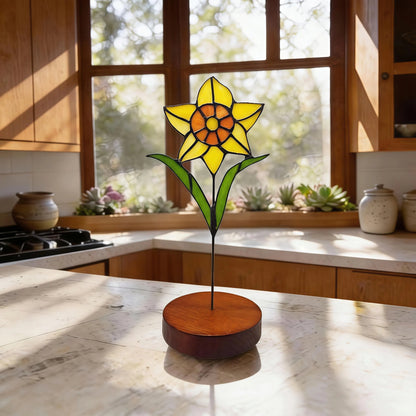 🌸 Birth Month Flower Suncatcher – A Gift That Speaks From The Heart