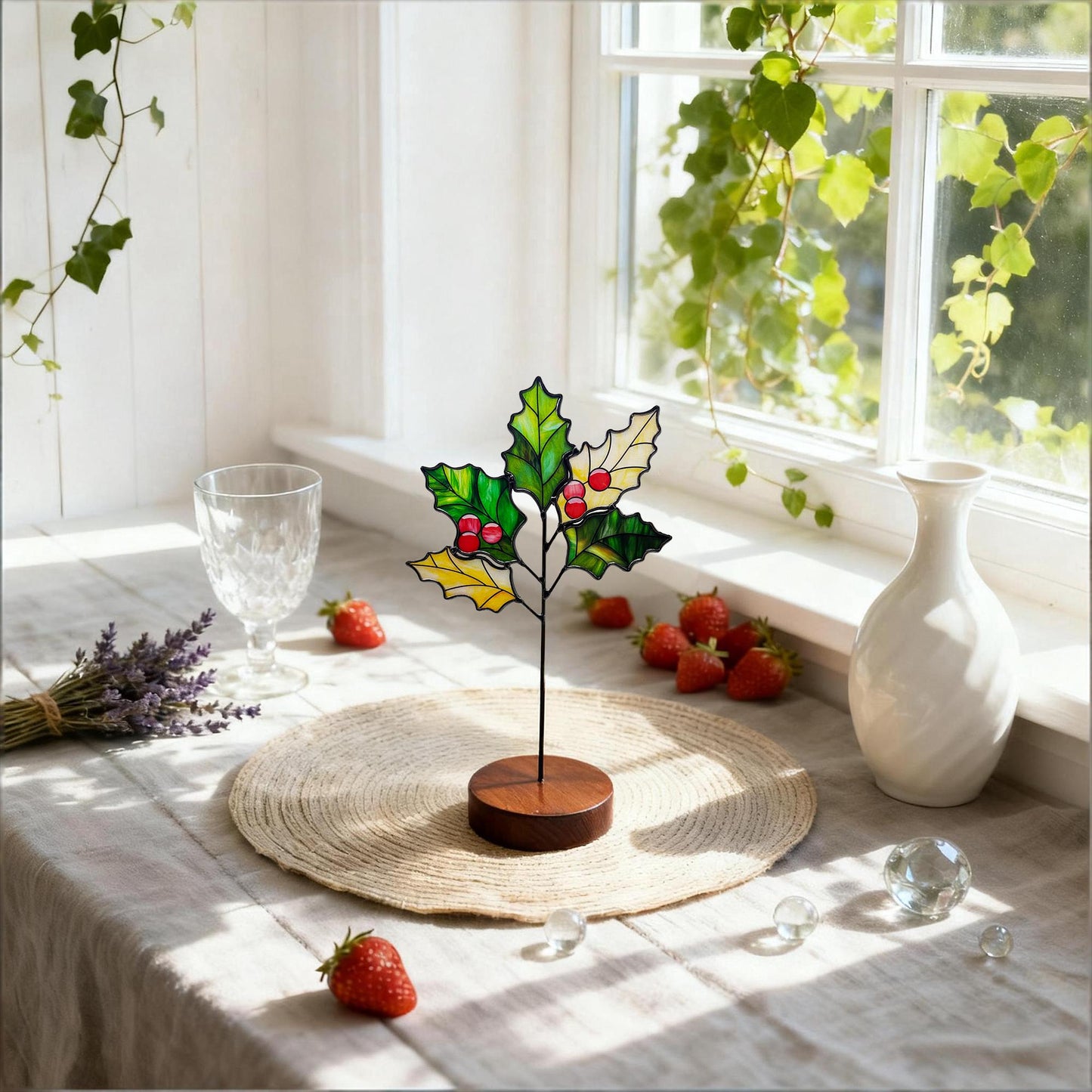 🌸 Birth Month Flower Suncatcher – A Gift That Speaks From The Heart