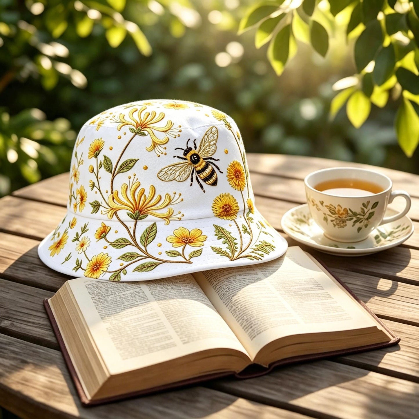 🌸 Everyone Asks Where I Got This Beautiful Garden Hat! 🐝