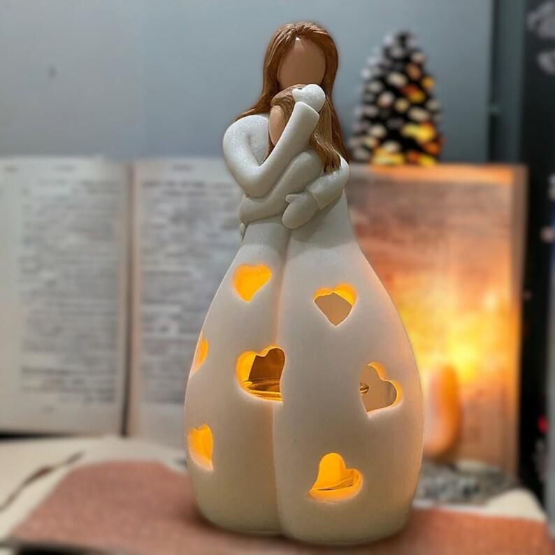 💐 Mother’s Day LED Embrace Candle Lamp