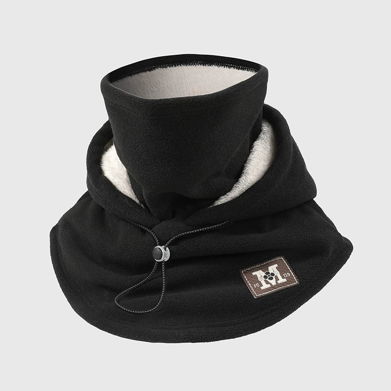 🎁3-in-1 Winter Fleece Balaclava Hood With Adjustable Drawstring